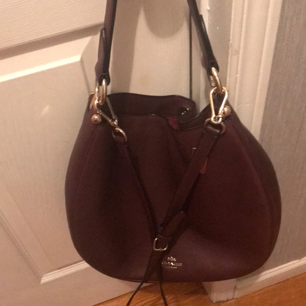 COACH hobo style pocket book